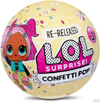 Лот: 18169117. Фото: 1. LOL Surprise Confetti Pop. Куклы и аксессуары