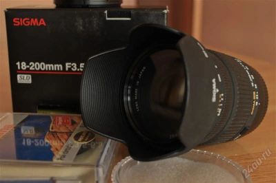 Лот: 1156843. Фото: 1. Продам SIGMA AF 18-200mm f/3.5-6... Объективы