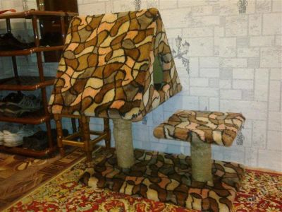 Лот: 1757139. Фото: 1. домик для кошки / кота. Домики, переноски, клетки, когтеточки