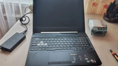 Лот: 20369337. Фото: 1. Неисправный игровой ноутбук Asus... Ноутбуки