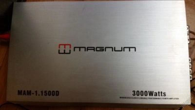 Лот: 6025743. Фото: 1. magnum 1.1500 d. Усилители