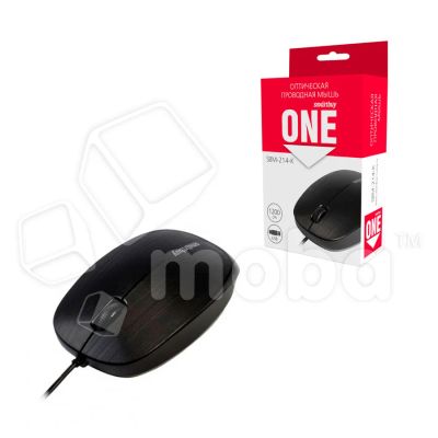 Лот: 18916088. Фото: 1. Мышь проводная Smartbuy One 214... Клавиатуры и мыши
