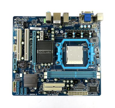 Лот: 16304349. Фото: 1. Gigabyte ga-ma74gmt-s2 v 1.3... Материнские платы