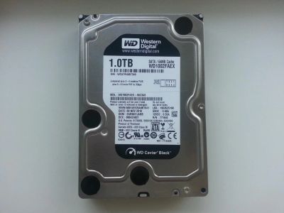Лот: 4538832. Фото: 1. Жесткий диск Western Digital Black... Жёсткие диски (HDD)