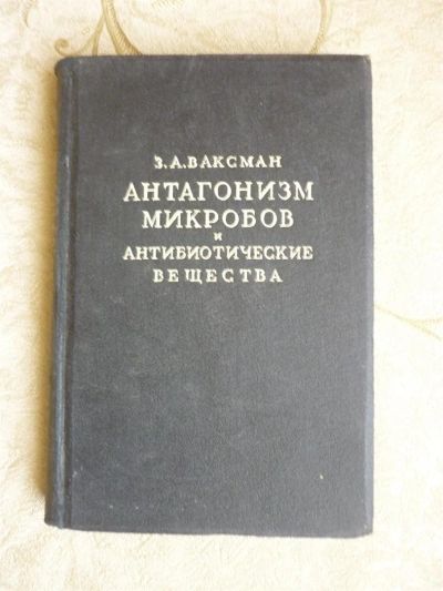 Лот: 3305257. Фото: 1. Антогонизм микробов и антибиотические... Книги