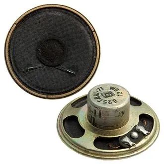 Лот: 19833556. Фото: 1. Динамик круглый, d45мм, h16мм... Динамики