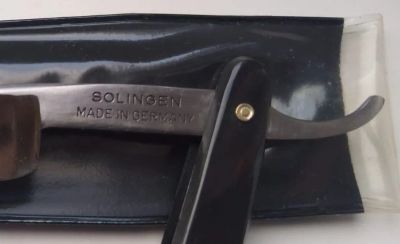 Лот: 18965481. Фото: 1. Бритва немецкая "Solingen". Укладка и стрижка волос, бритьё, эпиляция