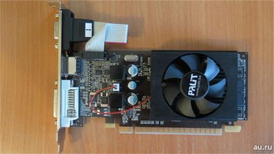 Лот: 11594624. Фото: 1. GeForce GT 610 1gb ddr3. Видеокарты