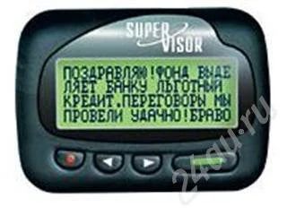 Лот: 606362. Фото: 1. пейджер 4-строчный super visor. Другое (смартфоны, связь, навигация)