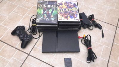 Лот: 17037971. Фото: 1. Sony playstation 2 прошитая. Игровые приставки, консоли