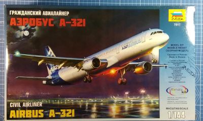 Лот: 11580953. Фото: 1. Модель самолёта Airbus A-321... Авиамоделизм