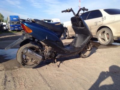 Лот: 4175722. Фото: 1. Honda dio 34 хорошее состояние. Мотороллеры, мопеды