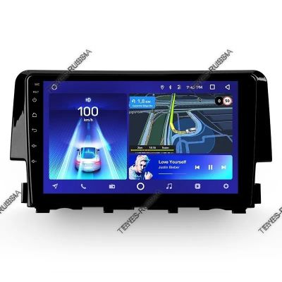 Лот: 20758451. Фото: 1. Магнитола Teyes X1 Honda Civic... Автомагнитолы