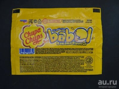 Лот: 9485846. Фото: 1. Big Babol Banana Flavour Chupa... Другое (коллекционирование, моделизм)