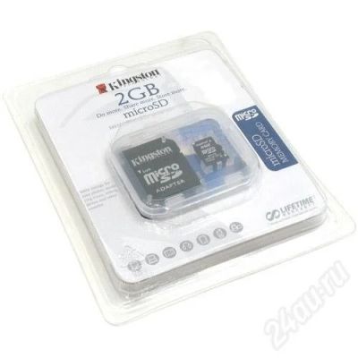 Лот: 527921. Фото: 1. 2Gb microSD. USB-флеш карты