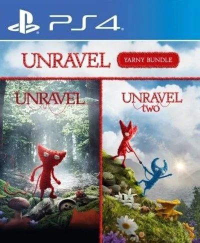 Лот: 10203966. Фото: 1. Unravel Yarny. Две игры для PS4... Игры для консолей
