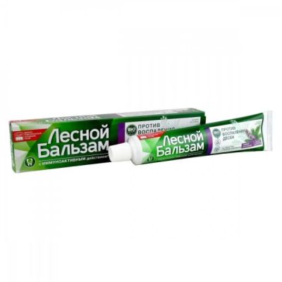 Лот: 24117680. Фото: 1. Зубная паста Лесной бальзам, Шалфей... Уход за полостью рта