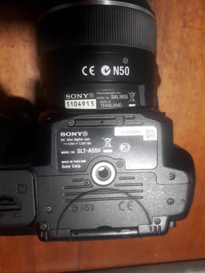 Лот: 18389369. Фото: 1. sony slt-a55v. Цифровые зеркальные