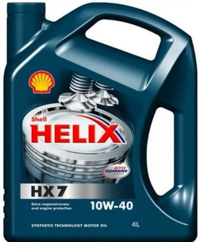 Лот: 3294154. Фото: 1. Масло Shell Helix НХ7 5w-40 моторное... Масла, жидкости