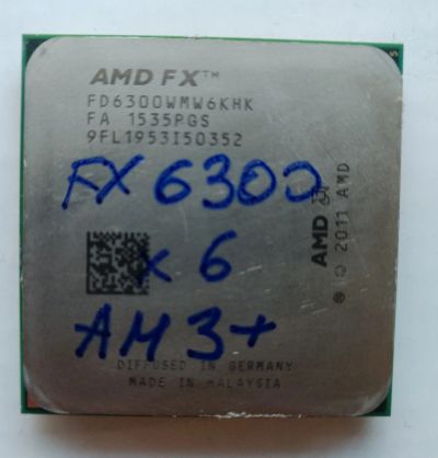 Лот: 18452174. Фото: 1. Процессор AMD FX-6300 3.5 GHz... Процессоры