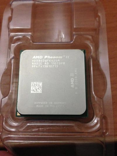 Лот: 6506490. Фото: 1. комплект Phenom II X4 840(3.2... Процессоры