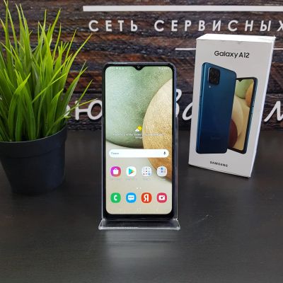 Лот: 19025531. Фото: 1. Смартфон Samsung Galaxy A12 (A127F... Смартфоны