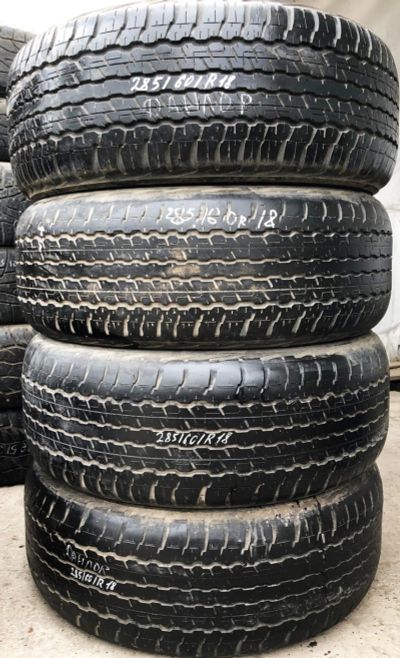 Лот: 13940474. Фото: 1. Шины 285/60 R18 285/60/18 Dunlop... Шины