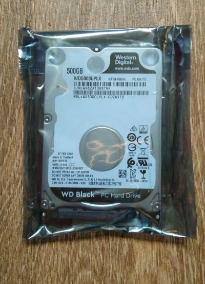 Лот: 15943350. Фото: 1. Новый! 500Gb жесткий диск для... Жёсткие диски (HDD)