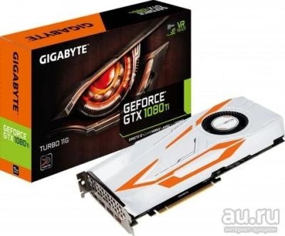 Лот: 13207830. Фото: 1. GigaByte GeForce GTX 1080 Ti GV-... Видеокарты
