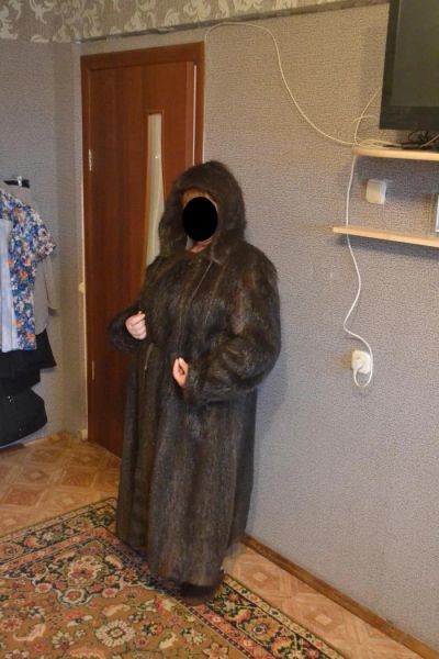 Лот: 6484378. Фото: 1. Шуба нутриевая. Верхняя одежда