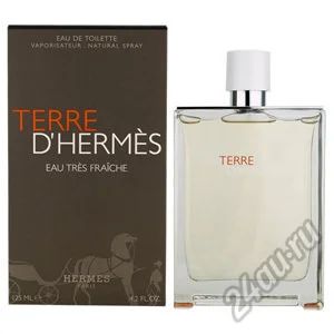 Лот: 5567086. Фото: 1. Terre D'Hermes Eau Tres Fraiche... Мужская парфюмерия