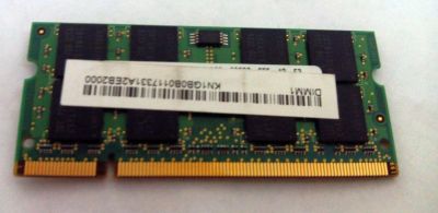 Лот: 5185754. Фото: 1. 1Gb SO-DIMM Samsung DDR2 667MHz... Оперативная память