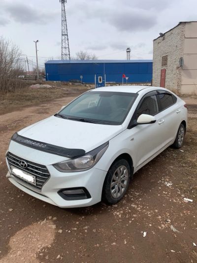 Лот: 19432476. Фото: 1. Hyundai Solaris 2017г V-1600 АКПП. Автомобили