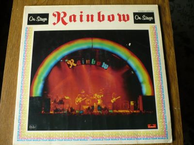 Лот: 9922157. Фото: 1. Rainbow. " On Stage ". 2LP. Аудиозаписи