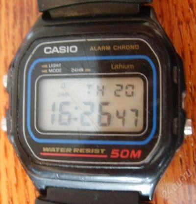 Лот: 33018. Фото: 1. часы Casio W-59 сильно б/у. Красноярск