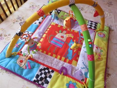 Лот: 2835876. Фото: 1. Taf Toys Большой яркий теплый... Развивающие коврики