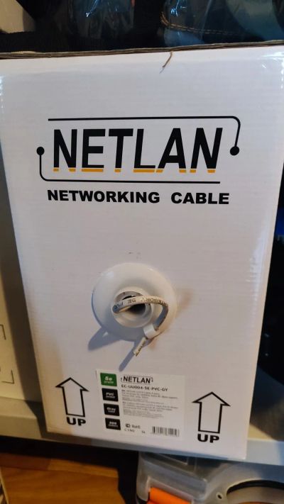Лот: 25527875. Фото: 1. Кабель UTP Netlan 305м. Сетевые кабели