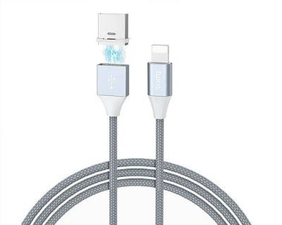Лот: 25402346. Фото: 1. Кабель USB - Lightning (1 метр... Дата-кабели, переходники