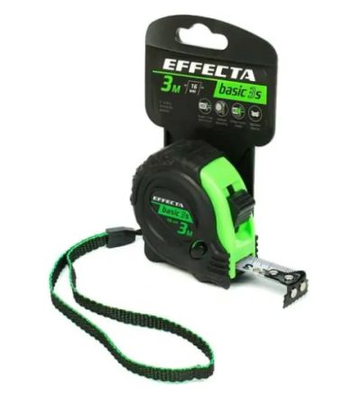 Лот: 21727319. Фото: 1. Рулетка с магнитом Effecta Basic... Ручной инструмент