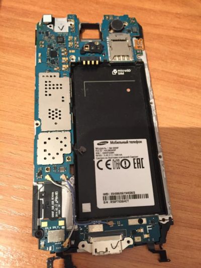 Лот: 11112147. Фото: 1. системная samsung galaxy s5 sm-g900f... Микросхемы и платы