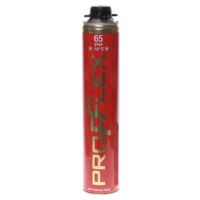 Лот: 24382376. Фото: 1. Пена монтажная Profflex, Red Plus... Клеи, герметики, пена монтажная, клейкие ленты