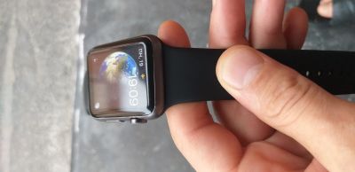 Лот: 14406858. Фото: 1. Apple Watch 42mm черные. Смарт-часы, фитнес-браслеты, аксессуары