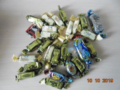 Лот: 14791202. Фото: 1. кучка конфет (№36). Шоколад, конфеты