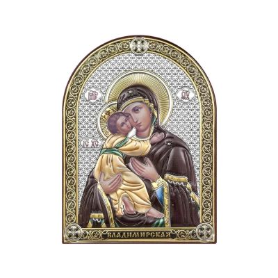 Лот: 23826453. Фото: 1. Дорожная икона Владимирская Богородица. Другое (ювелирные изделия, бижутерия, часы)