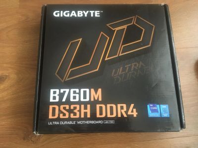 Лот: 25192957. Фото: 1. Материнская плата gigabyte b760m... Материнские платы
