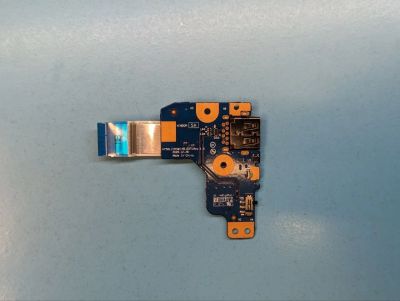 Лот: 20983854. Фото: 1. Б/У плата с разъемом USB на шлейфе... Шлейфы, кабели, переходники