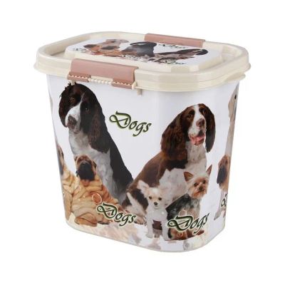 Лот: 12907127. Фото: 1. Контейнер для корма 10л Уфа Dogs... Шкафы, стеллажи, комоды