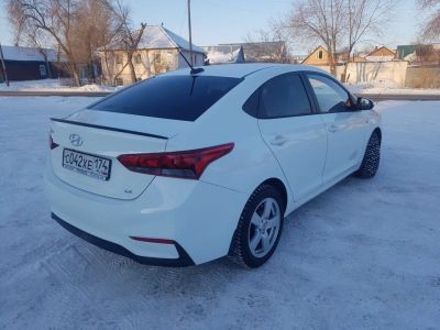 Лот: 11258976. Фото: 1. Спойлер на Hyundai Solaris 2017-2018. Детали тюнинга