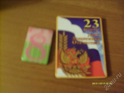 Лот: 236844. Фото: 1. Два магнита на холодильник, 23... Разное