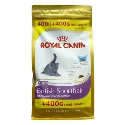 Лот: 3716013. Фото: 1. Royal Canin Kitten British (400гр... Корма
